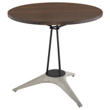 Kahn Seared Wood Bistro Table