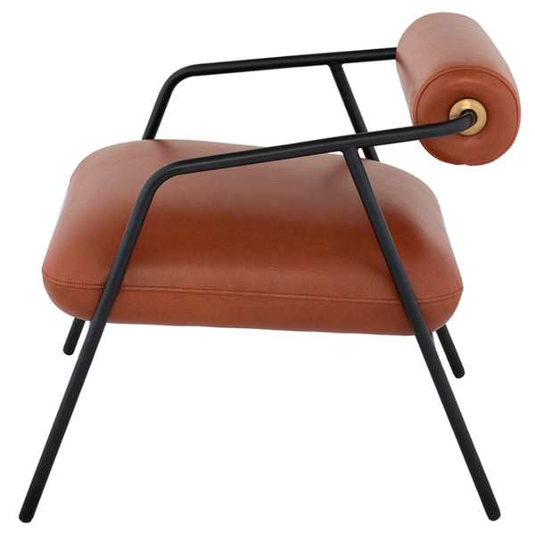 Cyrus Cordova Leather Occasional Chair