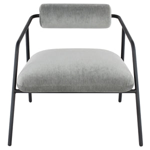 Cyrus Limestone Fabric Occasional Chair