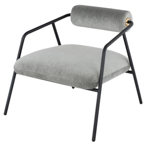Cyrus Limestone Fabric Occasional Chair