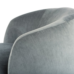 Orbit Limestone Fabric Occasional Chair