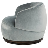 Orbit Limestone Fabric Occasional Chair