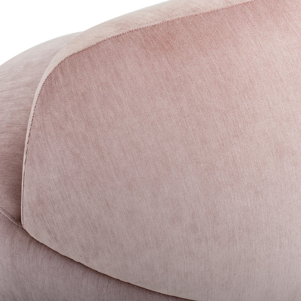 Orbit Petal Fabric Occasional Chair