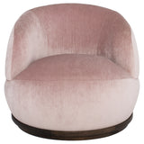 Orbit Petal Fabric Occasional Chair