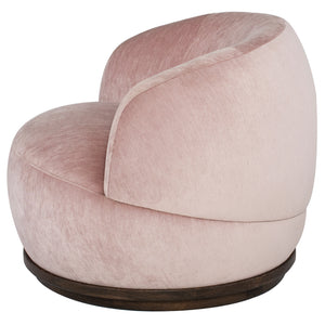 Orbit Petal Fabric Occasional Chair