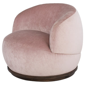 Orbit Petal Fabric Occasional Chair