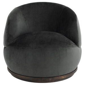 Orbit Pewter Fabric Occasional Chair