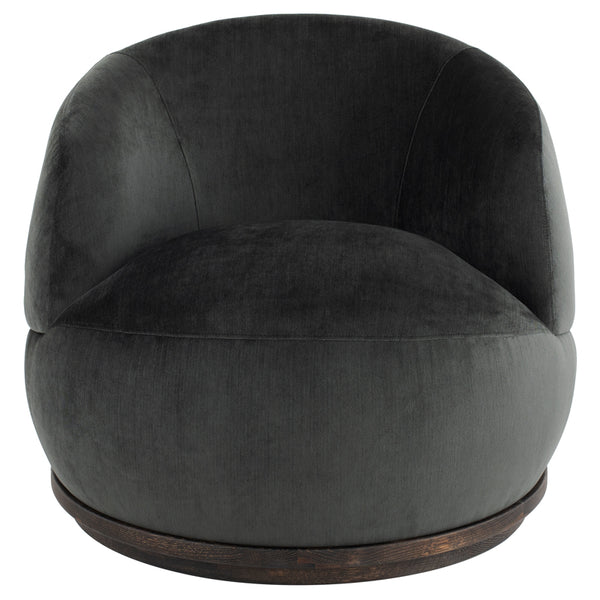 Orbit Pewter Fabric Occasional Chair