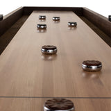 Shuffleboard Smoked Wood Gaming Table