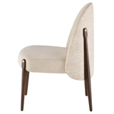 Ames Gema Pearl Fabric Dining Chair