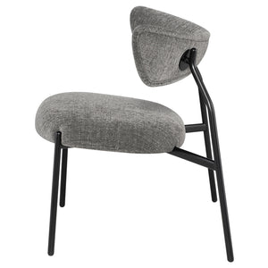 Dragonfly Squirrel Fabric Occasional Chair