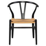 Alban Black Wood Dining Chair