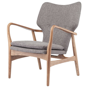 Patrik Medium Grey Fabric Occasional Chair