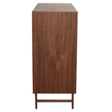 Elisabeth Walnut Wood Sideboard Cabinet