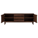 Adele Walnut Wood Sideboard Cabinet