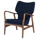 Patrik True Blue Fabric Occasional Chair