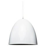 Dome White Metal Pendant Lighting