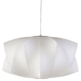 Lex White Polymer Pendant Lighting