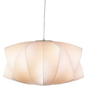 Lex White Polymer Pendant Lighting