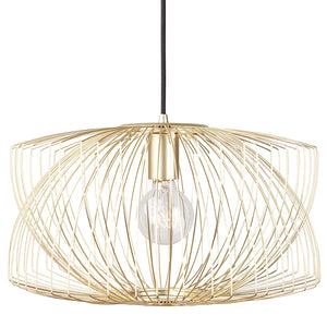 Helia Gold Metal Pendant Lighting