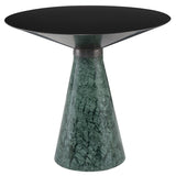 Iris Graphite Metal Side Table
