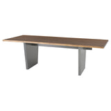 Aiden Seared Wood Dining Table