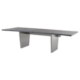 Aiden Oxidized Grey Wood Dining Table