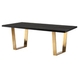 Versailles Onyx Wood Dining Table