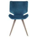 Astra Petrol Fabric Dining Chair