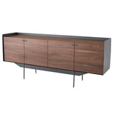 Egon Walnut Wood Sideboard Cabinet