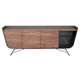 Noori Walnut Wood Sideboard Cabinet