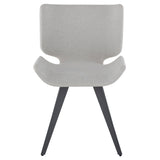 Astra Stone Grey Fabric Dining Chair