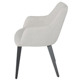 Renee Stone Grey Fabric Dining Chair