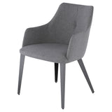 Renee Shale Grey Fabric Dining Chair