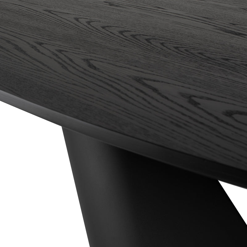 Oblo Onyx Wood Dining Table