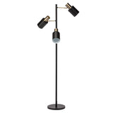 Lucca Black Metal Floor Lighting