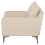 Anders Sand Fabric Single Seat Sofa