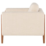 Steen Sand Fabric Single Seat Sofa