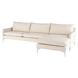 Anders Sand Fabric Sectional Sofa