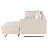 Matthew Sand Fabric Sectional Sofa