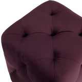 Tufty Mulberry Fabric Ottoman Sofa