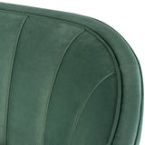 Aria Moss Fabric Double Seat Sofa
