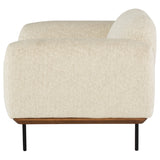 Benson Shell Fabric Single Seat Sofa