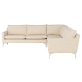 Anders Sand Fabric Sectional Sofa