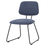 Ofelia Denim Fabric Dining Chair