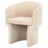 Clementine Almond Fabric Dining Chair