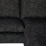 Anders Salt & Pepper Fabric Sectional Sofa