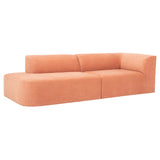 Isla Nectarine Fabric Triple Seat Sofa