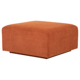 Lilou Terra Cotta Fabric Modular Sofa