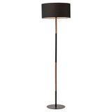 Monroe Black Fabric Floor Lighting